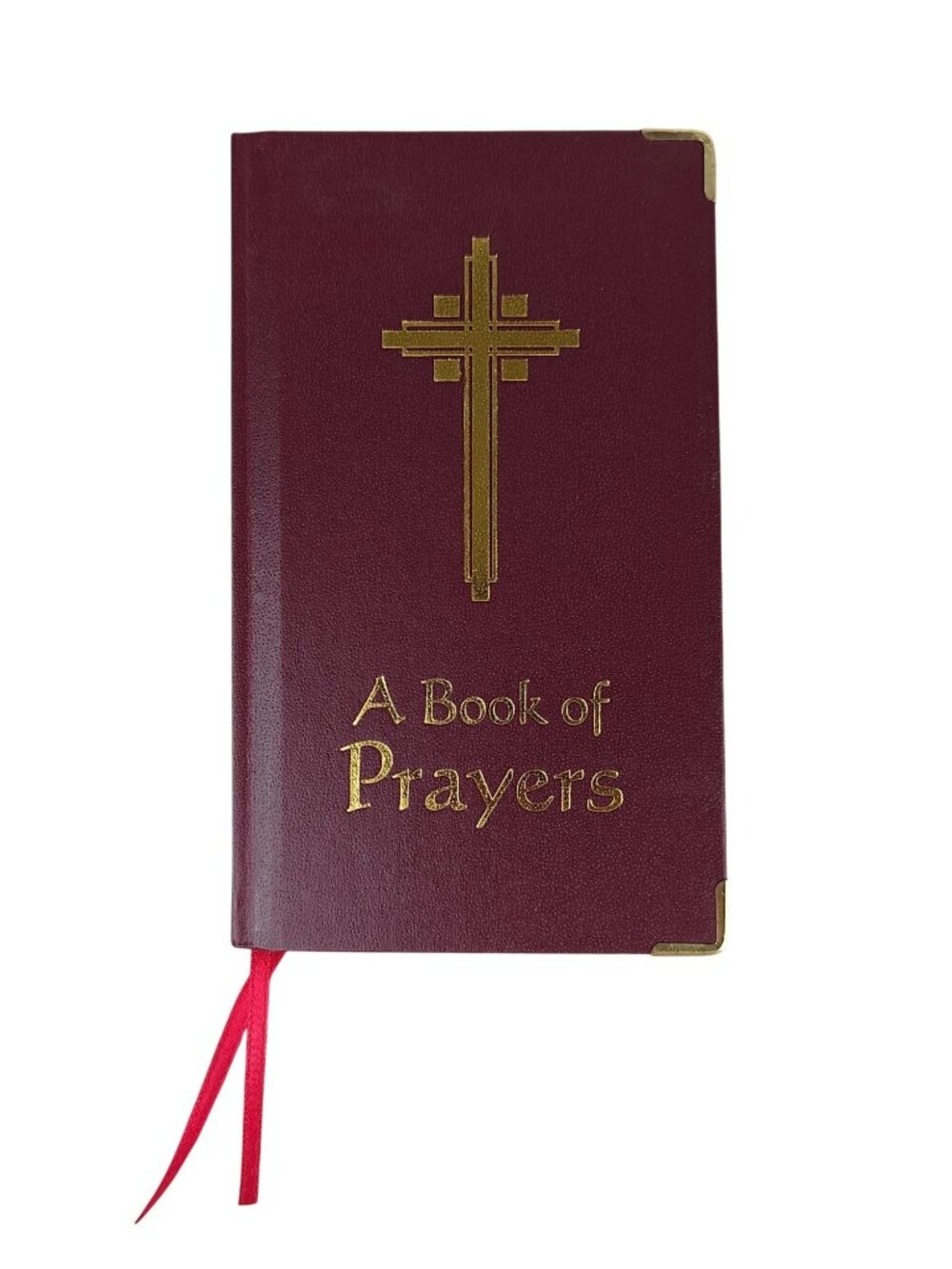 A Book Of Prayers Hardcover Sacred Heart Southern Missions Maroon Pocket-Sized